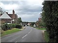 Entering Bidford village from the east