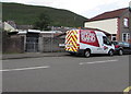 Virgin Media van, High Street, Ogmore Vale