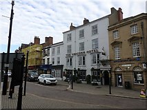 SE3171 : The Unicorn Hotel, Market Place, Ripon by Stephen Armstrong