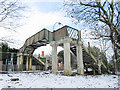 Rhiwbina station footbridge