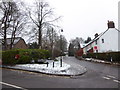 Junction of Church Road and Tanners Lane