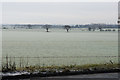 Frozen fields near Cronton