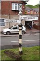 Old Direction Sign - Signpost by Coppice Road, Poynton with Worth Parish