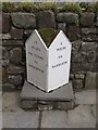 Old Milestone by the B4314, Gelli-deg, Lampeter Velfrey Parish