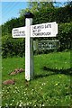 Old Direction Sign - Signpost by School Lane, Danehill Parish