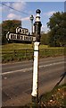 Old Direction Sign - Signpost by the A535, Holmes Chapel Road, Chelford Parish