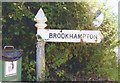 Old Direction Sign - Signpost by Cary Road, North Cadbury Parish