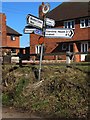 Old Direction Sign - Signpost, by Moreton View, Stanton upon Hine Heath Parish