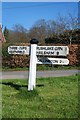 Old Direction Sign - Signpost by Middle Lane, Turner