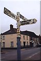 Old Direction Sign - Signpost by the B3151, Church Street, Ilchester Parish