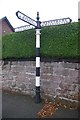 Old Direction Sign - Signpost by Windmill Lane, Preston on the Hill, Warrington Parish