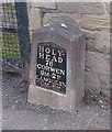 Old Milestone by the A5, Berwyn Street, Llangollen Parish