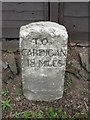 Old Milestone by the A475, Pren-gwyn, Llandysul Parish