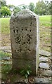 Old Boundary Marker in Meath Gardens, Bethnal Green Parish