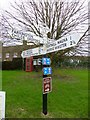 Old Direction Sign - Signpost in Bedchester, Fontmell Magna Parish