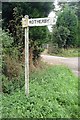 Old Direction Sign - Signpost by Hoby Road, Hoby with Rotherby Parish