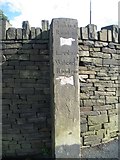 SE1024 : Old Guide Stone by Law Lane, Southowram, Halifax Parish by Milestone Society