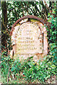 Old Milestone by the B4396, former B4580, Llangedwyn Parish