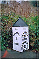 Old Milepost by the B4297, Tanygraig Road, Llanelli Parish