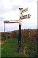 Old Direction Sign - Signpost by Wellow Road, Shoscombe Parish