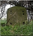 Old Milestone by the A362, Lanes End Hill, Corsley Parish