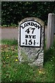 Old Milestone, A268, High Street, Hawkhurst