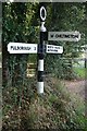 Old Direction Sign - Signpost by Nutborne Road, Pulborough Parish