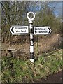 Old Direction Sign - Signpost by Hopstone Road, Claverley Parish