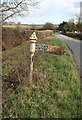 Old Direction Sign - Signpost by Street Ash, Buckland St Mary Parish