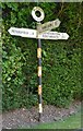 Old Direction Sign - Signpost by South Lane, Clanfield, Winchester