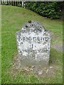 Old Milestone by the B4181, Coychurch Road, Brackla Parish