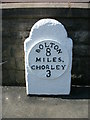 Old Milestone by the A673, Bolton Road, Anderton Parish