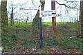 Direction Sign - Signpost by the A367, Wells Road, Westfield Parish