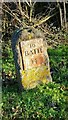 Old Milestone by London Road, Bremhill Parish