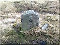 SD9824 : Old Boundary Marker on Erringden Moor, Hebden Royd Parish by Milestone Society