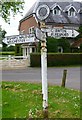 Old Direction Sign - Signpost Kilmeston Parish