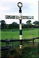 Old Direction Sign - Signpost by Pepper Street, Mobberley