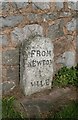 Old Milestone by Shaldon Road, Newton Abbot Parish