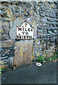 Old Milestone by the A4, Bath Road, Saltford