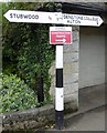 Old Direction Sign - Signpost by College Road