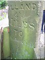 Old Milestone near Halifax Road, Ripponden