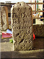 Old Boundary Marker by The Ark, Westgate, Tadcaster