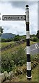 Old Direction Sign - Signpost by the A5091, Matterdale