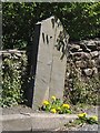 Old Bridge Marker by the B6479, Horton Bridge