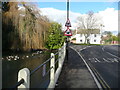 The duckpond and Grange Street, Clifton