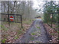 The route to the former Abattoir site at Woodlands Farm