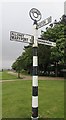 Old Direction Sign - Signpost by the B5302, Criffel Street, Silloth