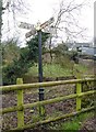 Old Direction Sign - Signpost by Wiltown Cross