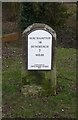 Old Milestone by Main Road, Crick