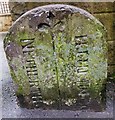 Old Boundary Marker by the A6024, Huddersfield Road